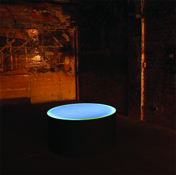 ‘nothing’ installed as part of ‘Electric Blue'